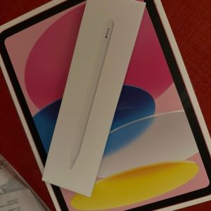 iPad and pencil  brand new never opened